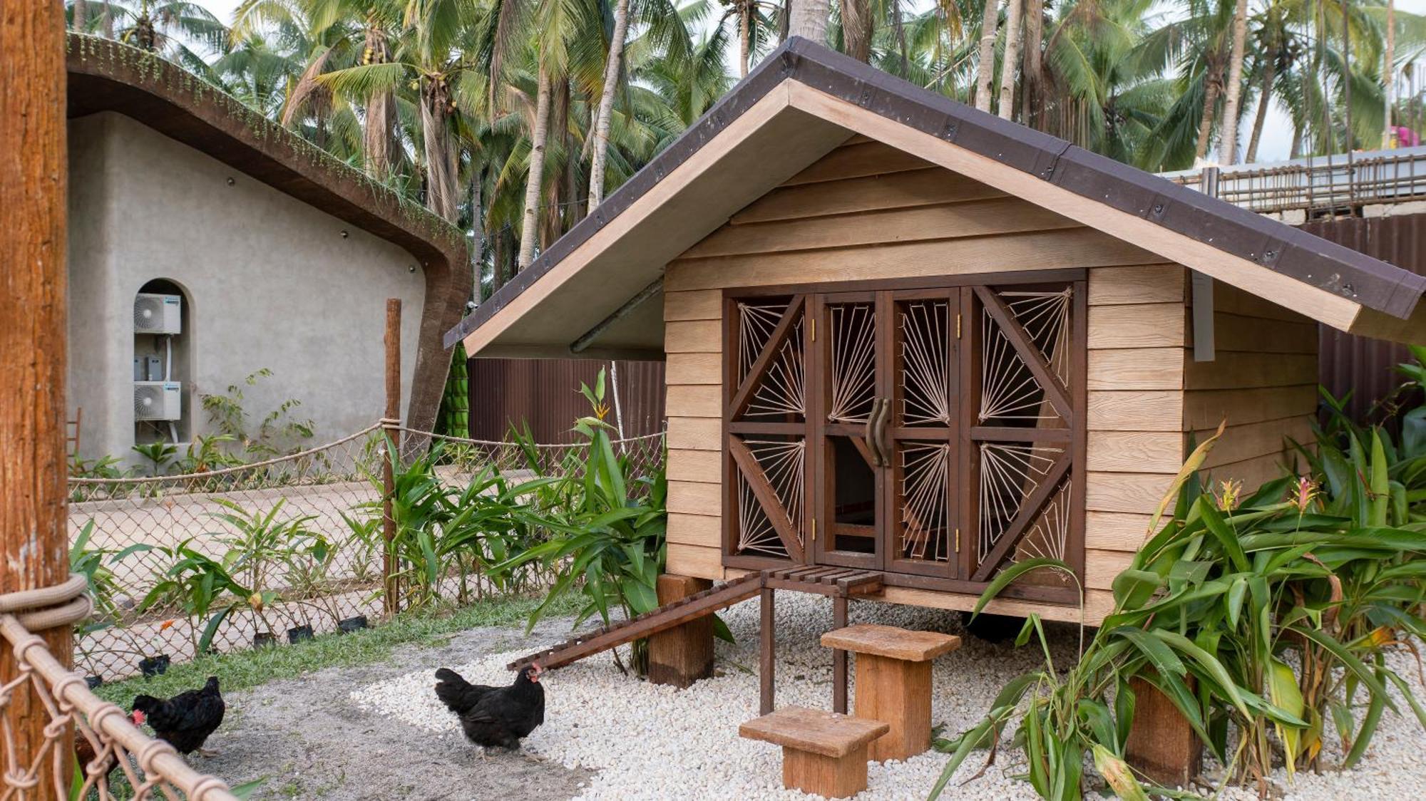 Diwatu Villas 爱妮岛 外观 照片